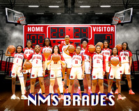 NMS Girls 8th Basketball 2023-2024