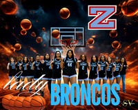 ZHS Girls Basketball 2024